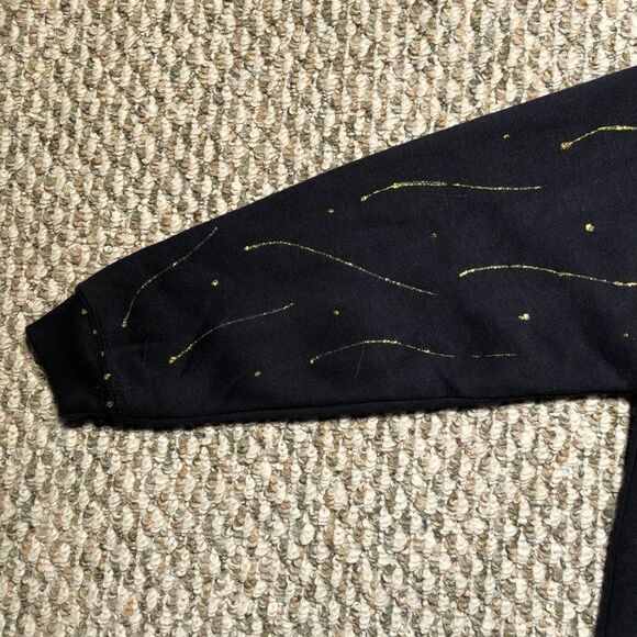 Vintage 1980’s Hush Puppies Hoodie w Glitter Puff Paint detail | One-of-a-Kind - Picture 5 of 7